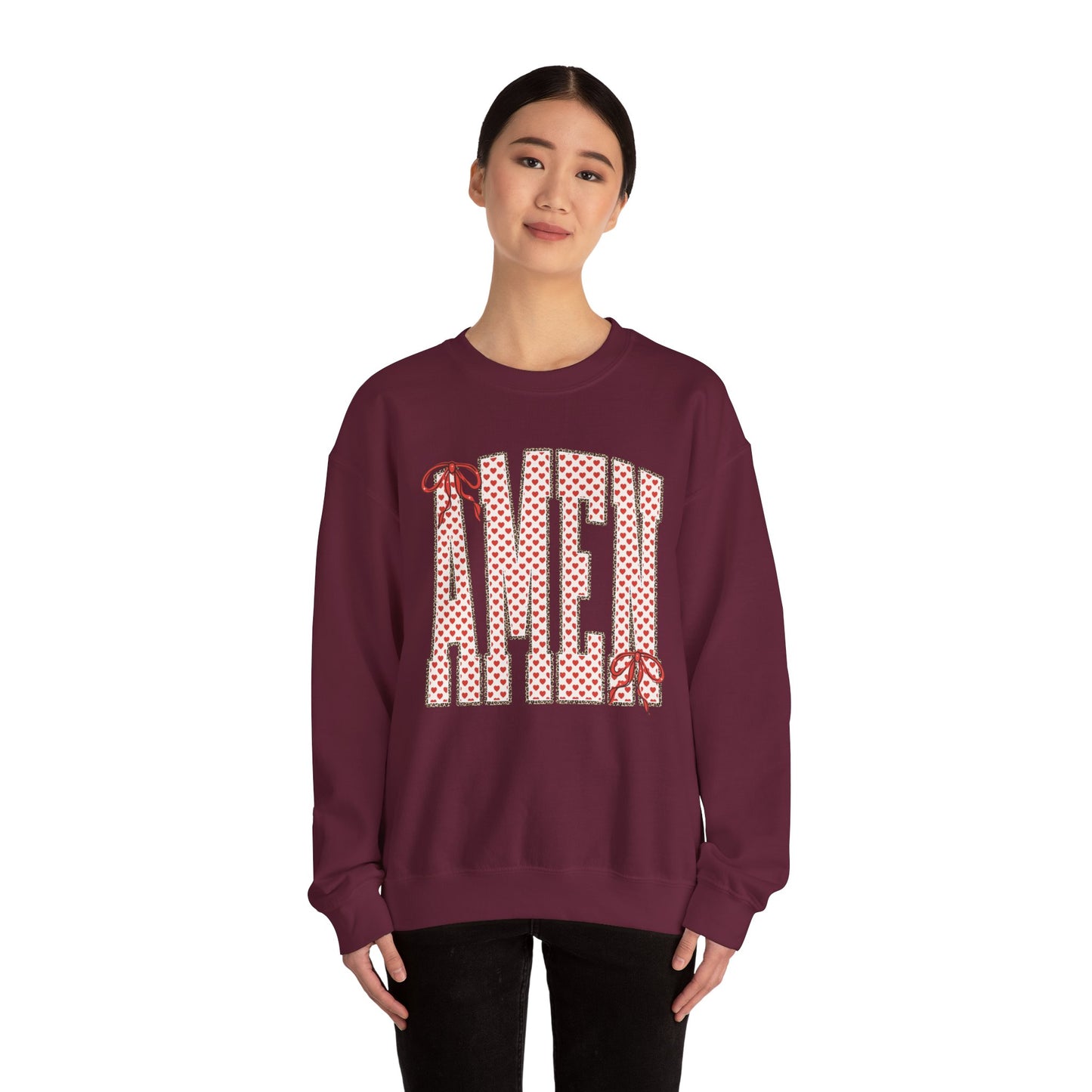 AMEN Scripture Graphic Sweatshirt | Gildan