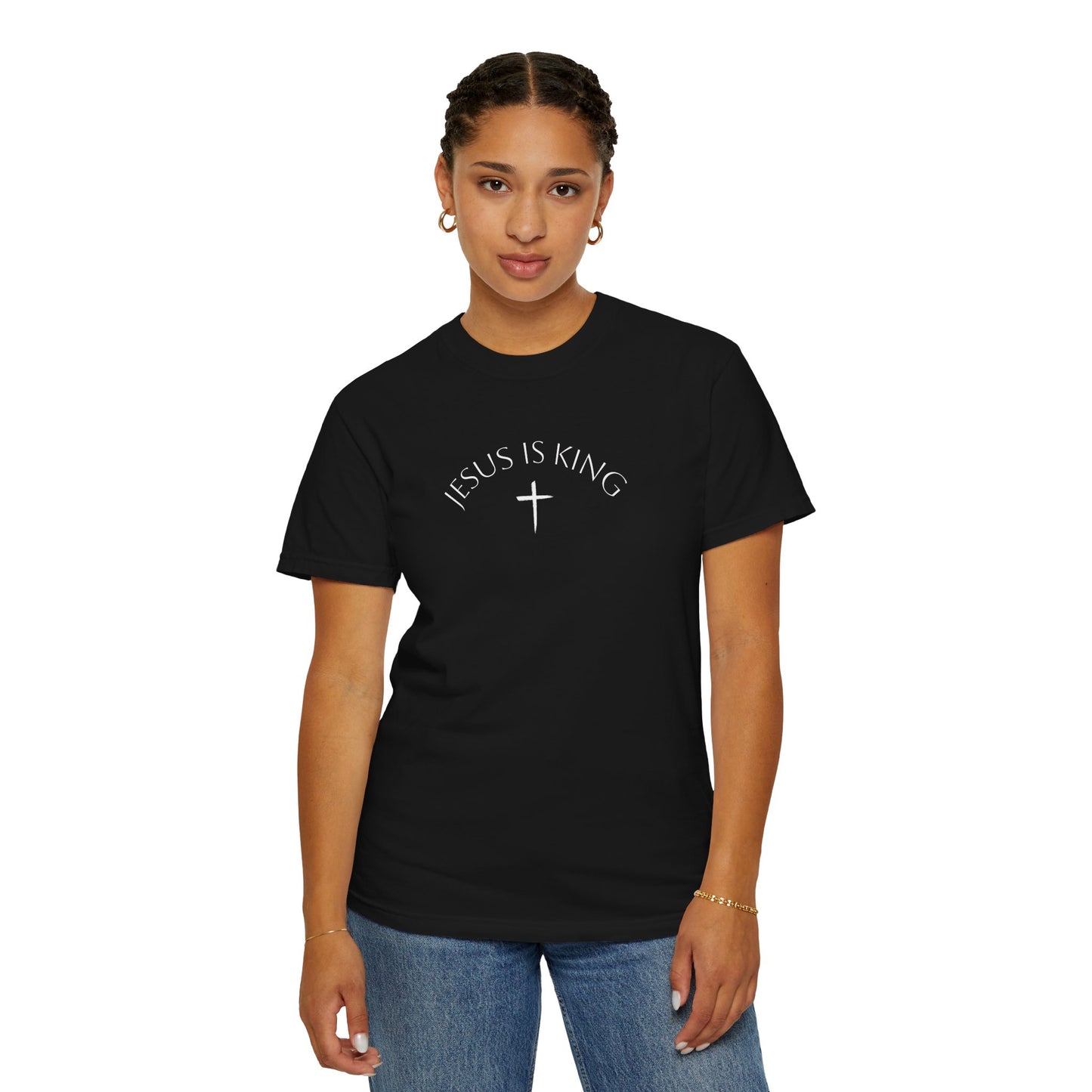 Unisex Jesus is King tee