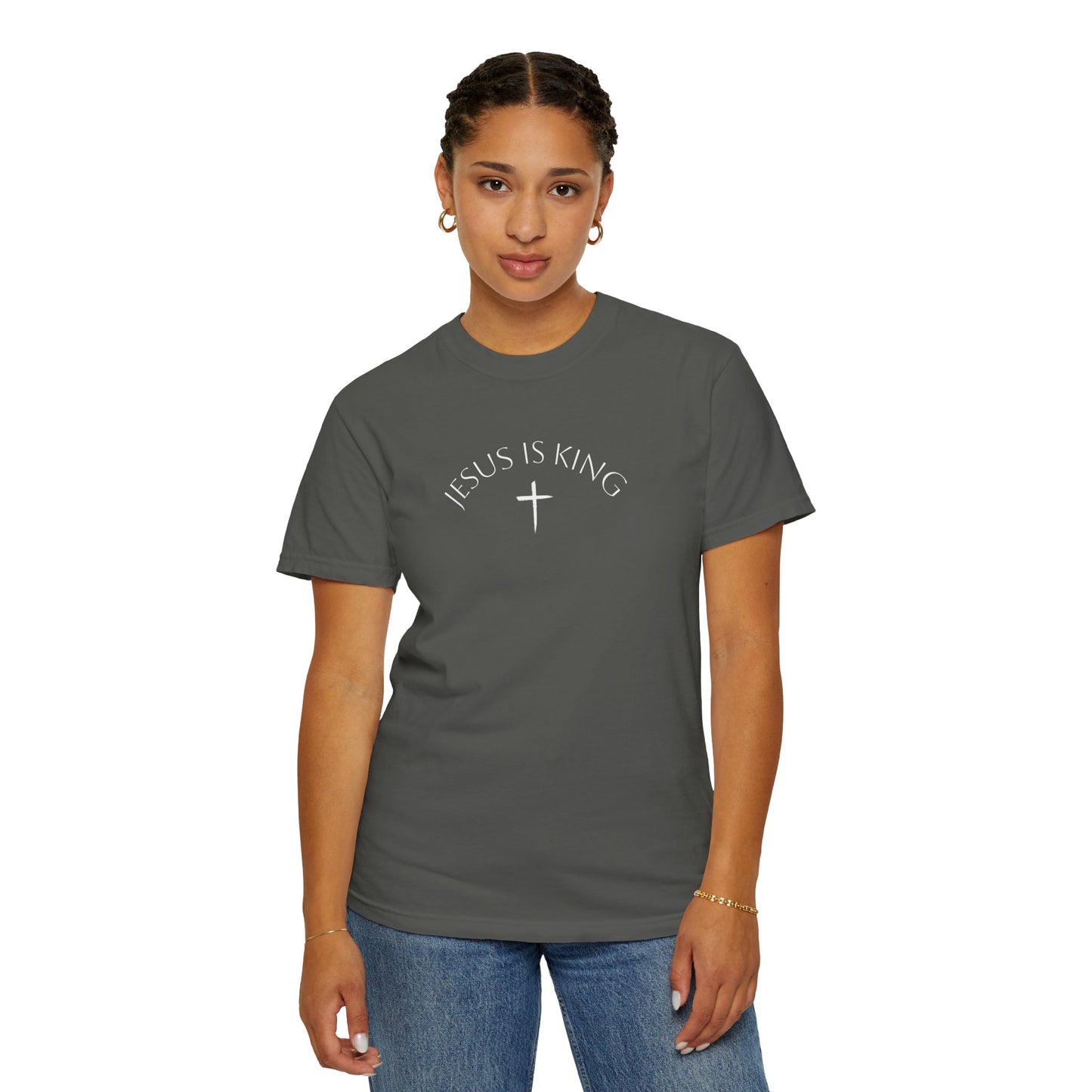 Unisex Jesus is King tee