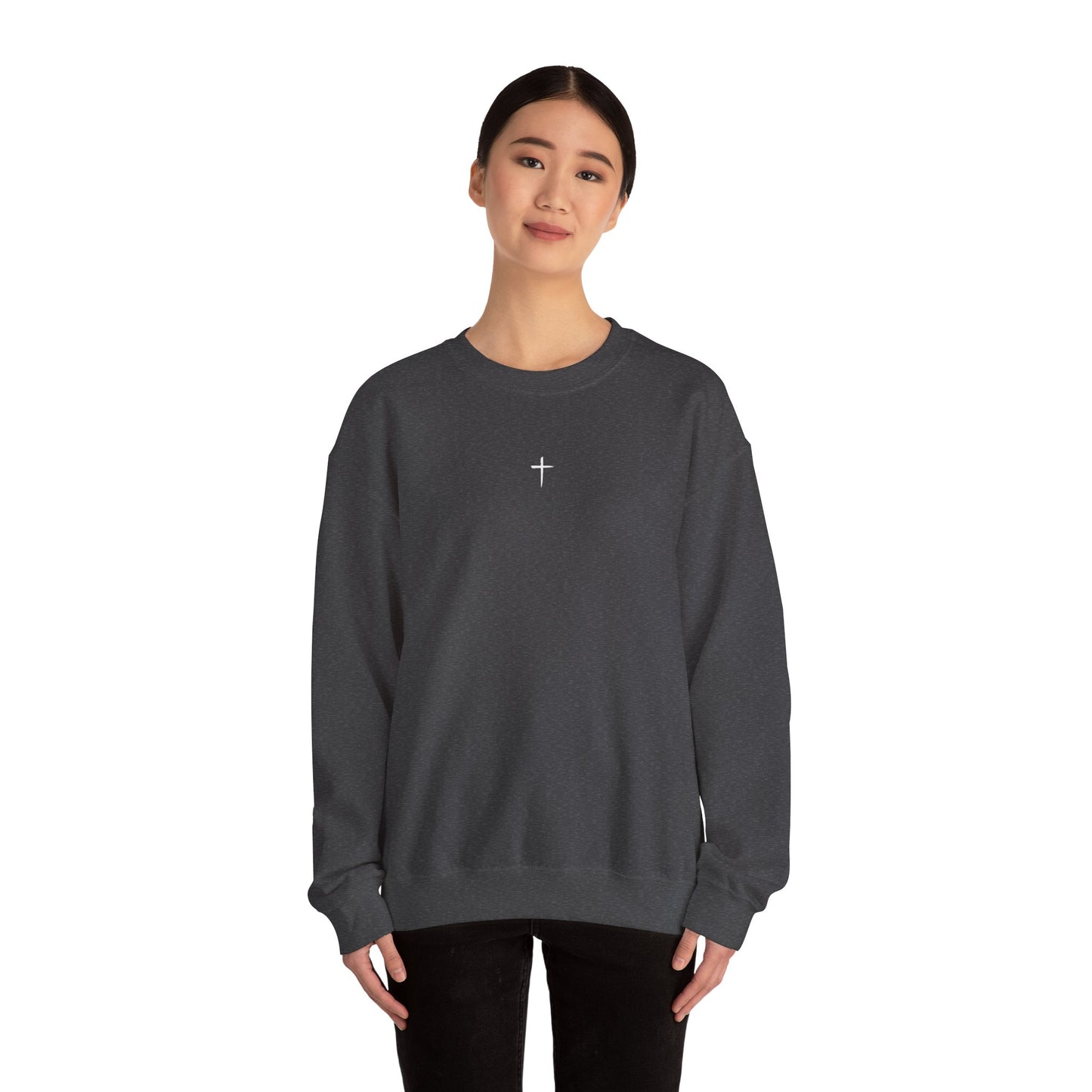 Unisex Cross Heavy Blend™ Crewneck Sweatshirt, Gildan