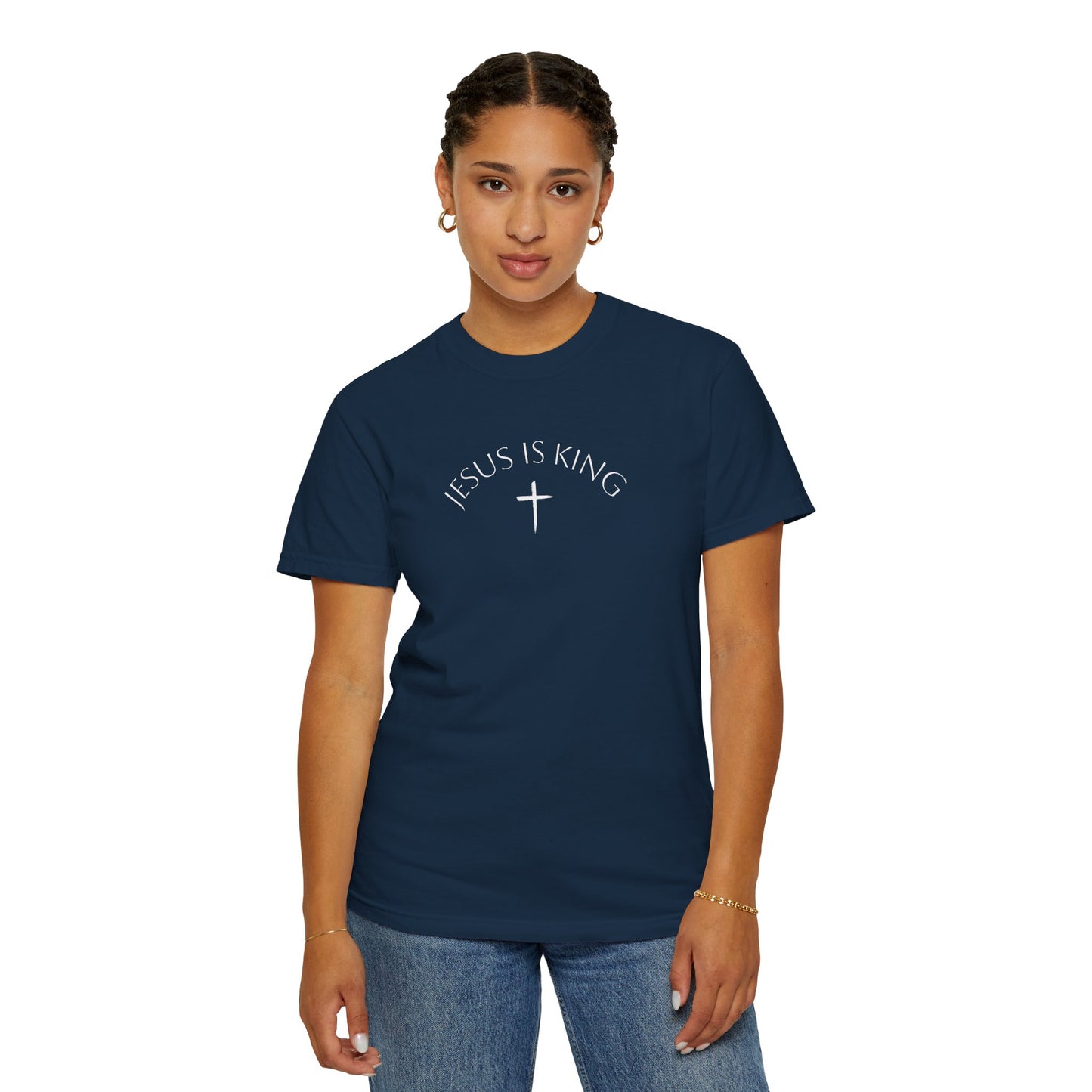 Unisex Jesus is King tee