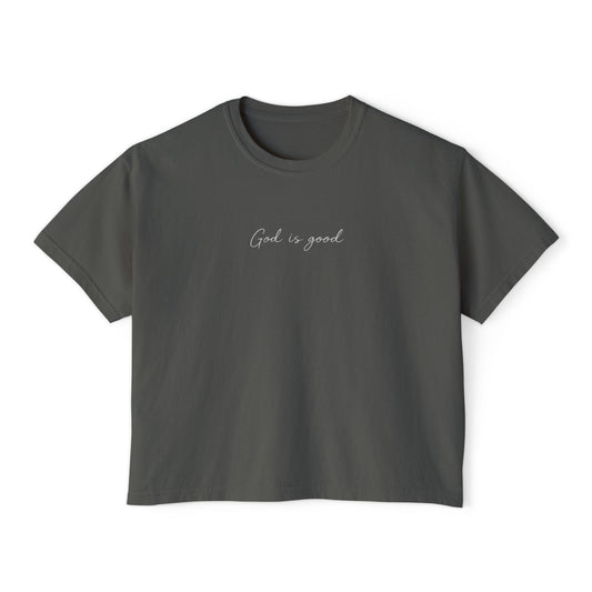 "God is Good" boxy tee