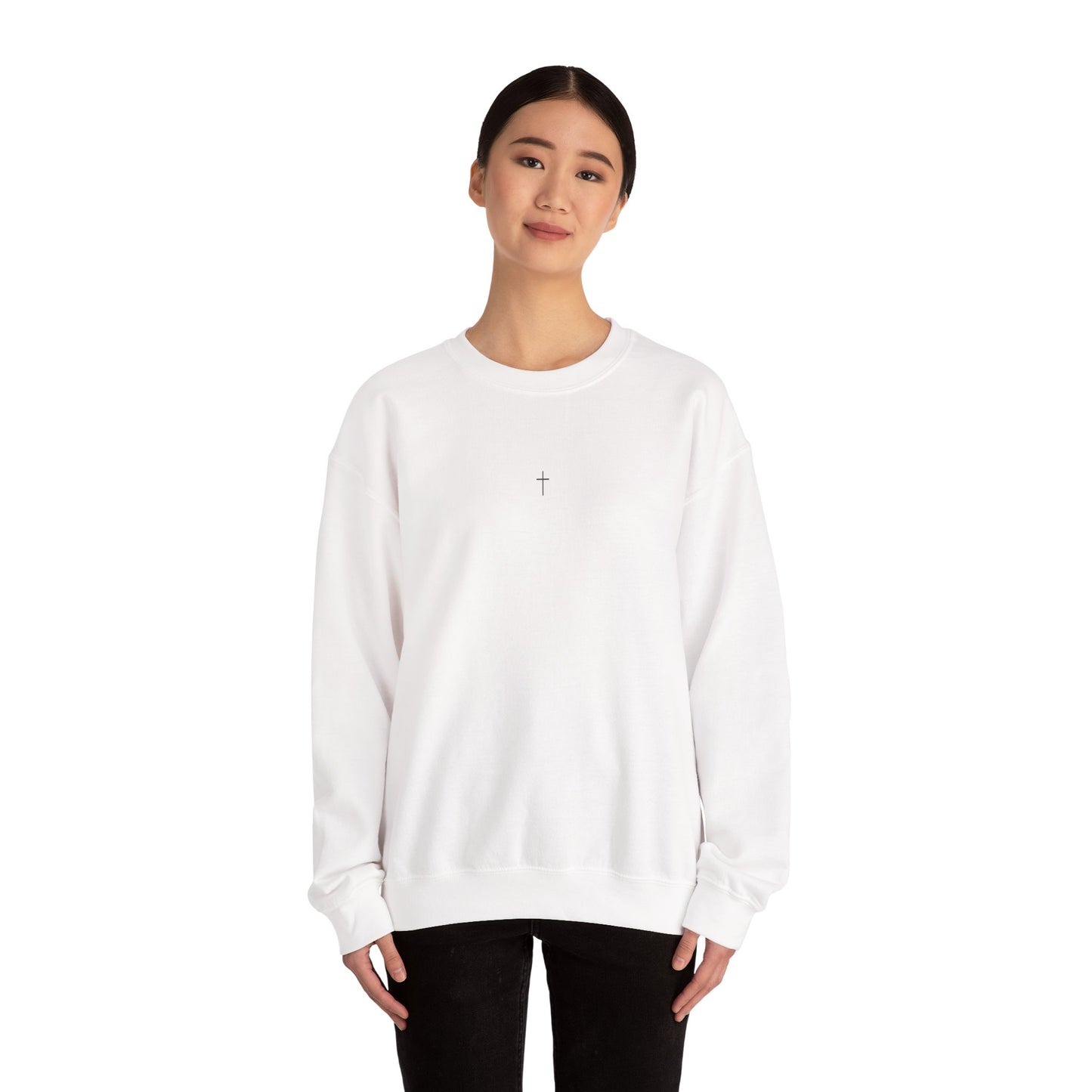Cross Sweatshirt | Gildan Crewneck