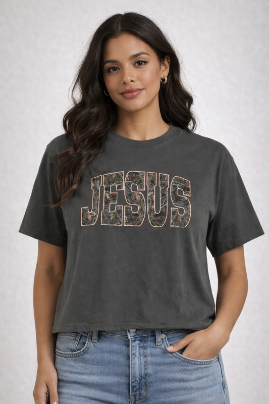 Jesus Comfort Colors Boxy Tee